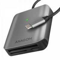 AXAGON Aluminum high-speed USB-C 3.2 memory card reader CRE-S3C