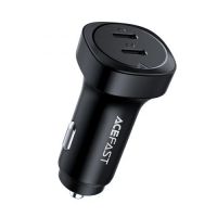 Acefast Fast Charger Car PD3.0 66W B2 USB-C x 1 USB-A x 2 Black