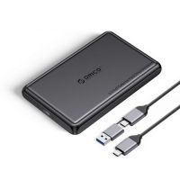 Orico Storage Case 2.5 inch USB-C A Black DDL25-C3-BK