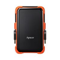 Apacer Portable Hard Drive AC630 2TB USB 3.2 Gen 1 Military-Grade Shockproof Black