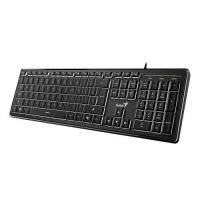 Genius Keyboard SlimStar 820 Black AI Illuminated Slim BG USB
