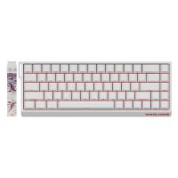 Madlions Professional Gaming Mechanical Keyboard MAD 68 R White- 8K Kunlun Magnetic Switches Linear