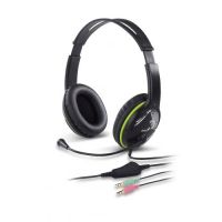 Genius Headset HS-400A 3.5 mm Mic Black Green