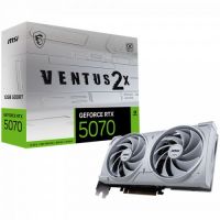 MSI Nvidia GeForce RTX 5070 12G VENTUS 2X OC WHITE 12GB GDDR7
