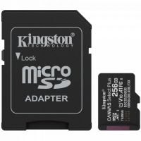 Kingston 256GB microSDXC Canvas Select Plus Gen3 150MB s A1 Card + Adapter SDCS3/256GB