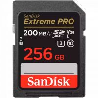SanDisk Extreme PRO 256GB SDXC Memory Card UHS-I Class 10 U3 V30 SDSDXXD-256G-GN4IN