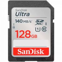 SanDisk Ultra 128GB SDXC Memory Card 140MB s SDSDUNB-128G-GN6IN