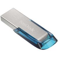 SanDisk Ultra Flair USB 3.0 64GB NEW Tropical Blue Color SDCZ73-064G-G46B