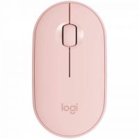 LOGITECH M350S Pebble 2 Bluetooth Mouse TONAL ROSE DONGLELESS 910-007014