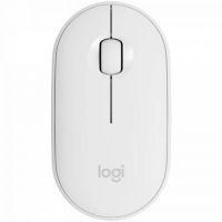 LOGITECH M350S Pebble 2 Bluetooth Mouse TONAL WHITE DONGLELESS 910-007013