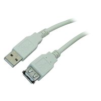 CABLE USB 2.0 EXTENSION 0.8M
