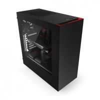 NZXT SOURCE CA-S340MB-GR Mid Tower BLACK RED