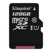 KINGSTON 128GB microSD Class 10 UHS-I Adapter SDC10G2/128GB
