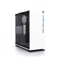 In Win 303 White PC Gaming Case with Tempered Glass Window