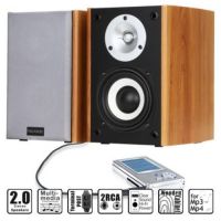 MICROLAB Speakers 2.0 B-73 wooden 20W RMS