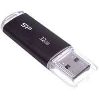 SILICON POWER USB 2.0 Ultima U02 32GB BLACK SP032GBUF2U02V1K
