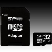Silicon Power MicroSD 32GB Class 10 SD Adaptor SP032GBSTH010V10