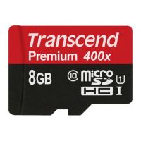 Transcend 8GB microSDXC/SDHC Class 10 UHS-I 400x TS8GUSDCU1