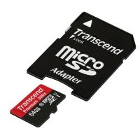 Transcend 64GB MicroSDXC Class10 U1 adapter TS64GUSDU1