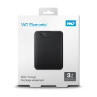 WD Elements Portable 3TB USB 3.0 Black WDBU6Y0030BBK
