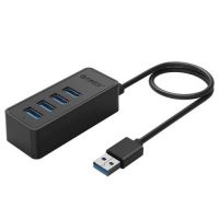 Orico USB3.0 HUB 4 port USB/Micro USB input 1m W5P-U3-100-BK-PRO