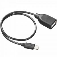 CANYON OTG USB2.0 A-F to Type C-M cable 0.3M Black