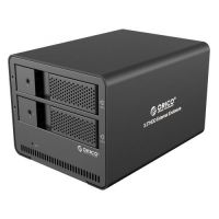 Orico Storage Case Dual Bay 3.5 inch Black 9528U3-EU-BK-BP