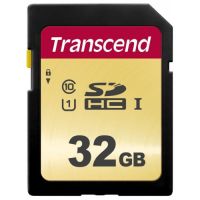 Transcend 32GB UHS-I Class 10 U1 SD MLC NAND TS32GSDC500S