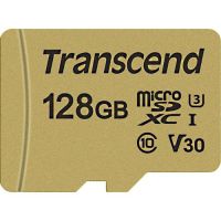 Transcend 128GB microSD UHS-I U3 with adapter MLC TS128GUSD500S