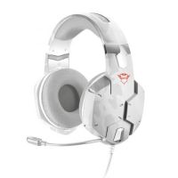 TRUST GXT 322W Gaming Headset white camouflage 20864