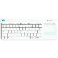 LOGITECH Wireless Touch Keyboard K400 Plus INTNL US White 920-007146