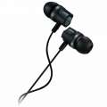 CANYON Stereo earphones with microphone 1.2M dark gray