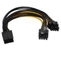 Makki PCI-E Splitter 6pin to 2x 8pin MAKKI-CABLE-PCIE6-TO-2x8