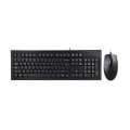 KEYBOARD MOUSE A4 KR-8572 DESKTOP BLACK BG