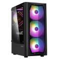 Zalman Case ATX N4 RGB Tempered Glass ZM-N4