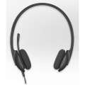 LOGITECH Corded USB Headset H340 EMEA BLACK 981-000475