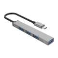 Orico USB3.0 2.0 HUB 4 port Type-C input AH-13-GY