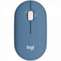 Logitech Pebble M350 Wireless Mouse BLUEBERRY 910-006753