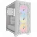 Corsair 3000D RGB Tempered Glass Mid-Tower White CC-9011256-WW