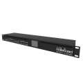 RB3011UiAS-RM 1U rackmount 10xGigabit Ethernet SFP USB3 LCD PoE RouterOS L5