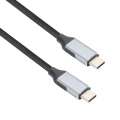 VCom USB2.0 Type-C Type-C 100W 1m CU407M-1.0m