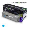 Tonergy Compatible Toner Cartridge OKI 44315303 Cyan 6k