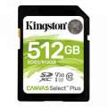 512GB SD MICRO KINGSTON CANVAS SEL+