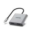 Unitek Adapter USB-C M to DisplayPort x 2 F 8K 30Hz MST V1404A