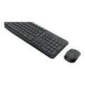 Logitech Keyboard and Mouse Set MK235 US Layout Grey 920-007931