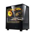 Darkflash Case mATX DB330M Black Reversed fans included