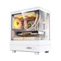 Darkflash Case mATX DB330M White Reversed fans included