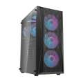 Darkflash Case ATX DK352 Black 4 fans included