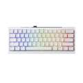 Ducky Professional Gaming Mechanical Keyboard One X Mini Wireless White Ducky AI Switches