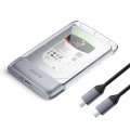 Orico Storage Case 2.5 inch 5Gbps USB-C Transparent TX25C3-GY-BP